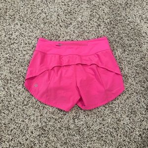 NWT Lululemon sonic pink speed ups
